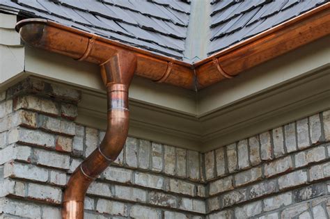 custom copper gutters